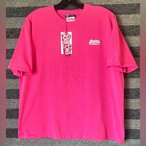NWT Zara X Barbie The Movie Hot Pink Men’s T-Shirt Medium